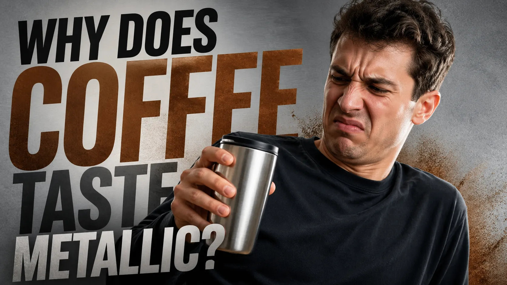Why Does Coffee Taste Metallic in a Stainless Steel Travel Mug?