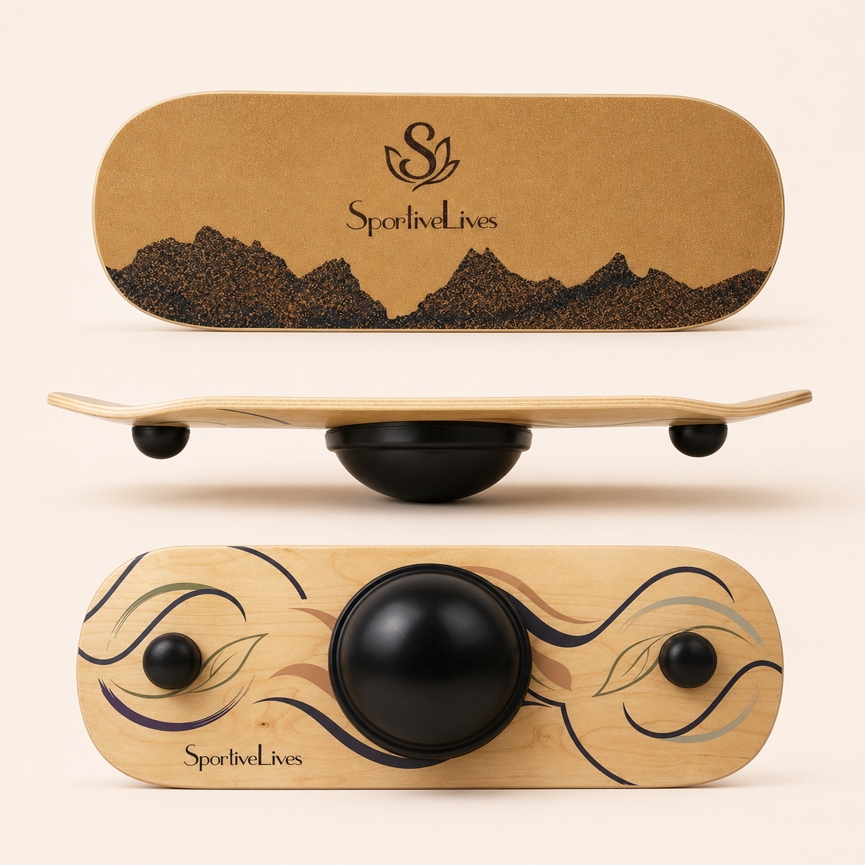 360° Maple Balance Board