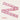 8-grid pink yoga stretch strap for flexibility and leg stretching
