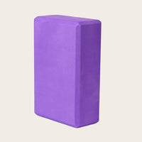 Sportive Lives Yoga Block – Violet color, high-density foam for added stability and support during yoga practice.