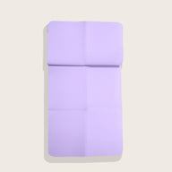 Purple foldable TPE yoga mat from Sportive Lives, eco-friendly and portable, ideal for yoga enthusiasts in Canada. Easy to fold and store.