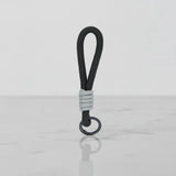 Sportive Lives Braided Rope Mini Mug Charm in Light Grey & Black for Mini Coffee Mug, Canada
