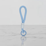 Sportive Lives Braided Rope Mini Mug Charm in White & Baby Blue for Mini Coffee Mug, Canada