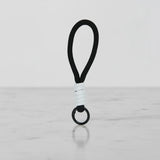 Sportive Lives Braided Rope Mini Mug Charm in White & Black for Mini Coffee Mug, Canada