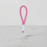 Sportive Lives Braided Rope Mini Mug Charm in White & Blush Pink for Mini Coffee Mug, Canada