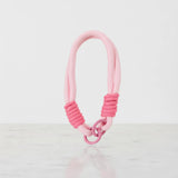 Braided Rope Travel Mug Charm in Rose & Light Pink by Sportive Lives — versatile charm for tumblers, bottles, and bags (Canada).