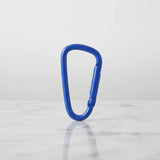 Decorative carabiner keychain in navy blue — bag & backpack charm by Sportive Lives, Canada