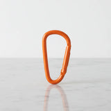 Orange decorative carabiner — keychain clip for bags & backpacks, Sportive Lives Canada