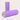 Purple EVA Massage Roller PRO by Sportive Lives for deep tissue massage and muscle recovery, ideal for yoga and fitness in Canada.