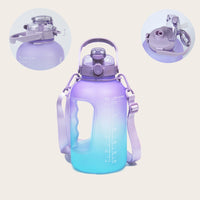 Sportive Lives GYM Bottle P150 in Purple & Cyan, 1500ml water bottle with a stylish gradient color. Durable, BPA-free, and ideal for gym and outdoor fitness in Canada.