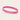 Hot pink motivational silicone wristband with white COURAGE lettering