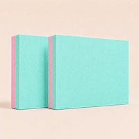 Mint green and pink Sportive Lives TPE yoga balance pad with textured high-density foam for yoga, stretching, balance training and home workouts.