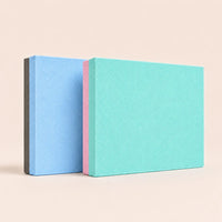 Sportive Lives TPE Yoga Balance Pads shown in two stylish colour combinations with textured high-density foam surfaces for yoga, stretching, balance training and everyday exercise.