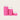Fluorescent pink SPORTIVE breathable self-adhesive bandage
